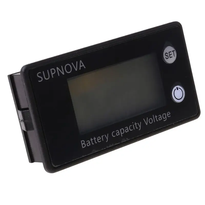 Литиевая батарея вольтметр измеритель величины напряжения автомобиля мотоцикла