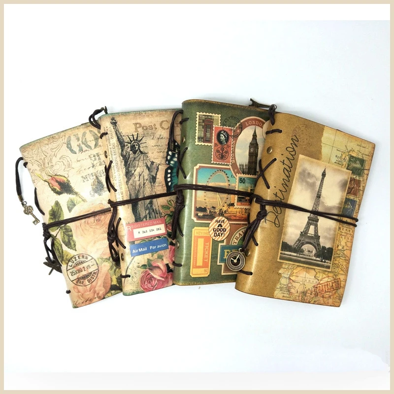 Оригинальные канцелярские принадлежности винтажный дневник планер мягкая крафт