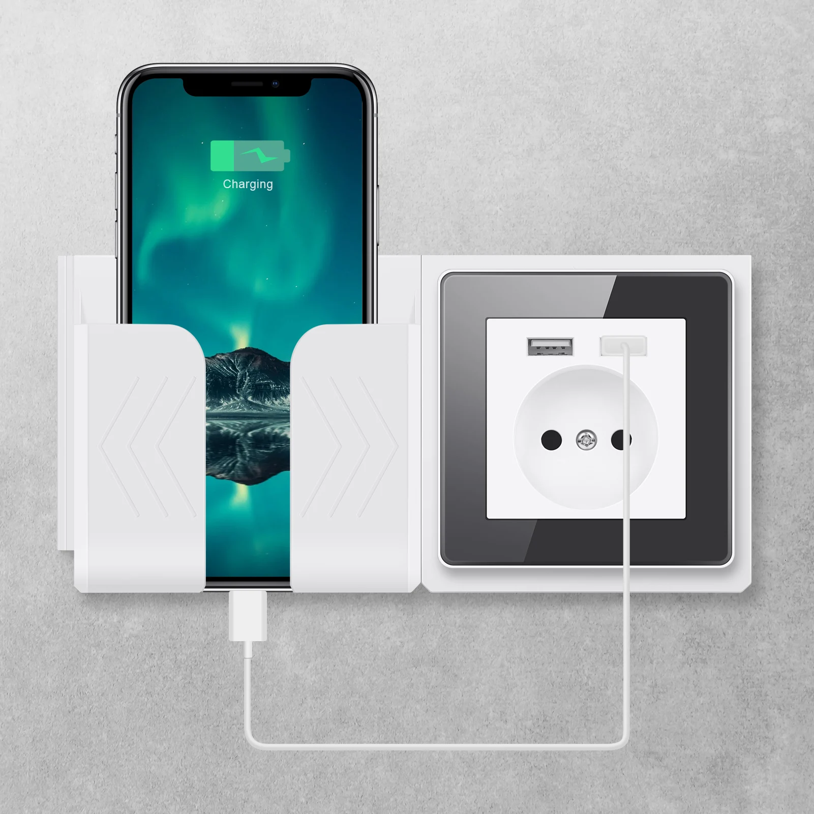 Настенная розетка с двумя USB-портами 5 В 2 А | Обустройство дома