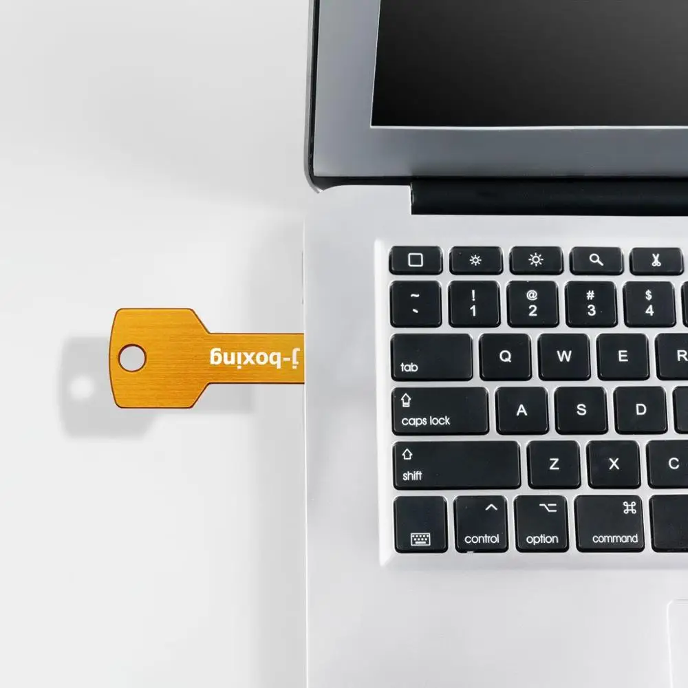 Металлический usb флеш накопитель J boxing карта памяти USB 32 ГБ 64 2 0 8 16 для компьютера