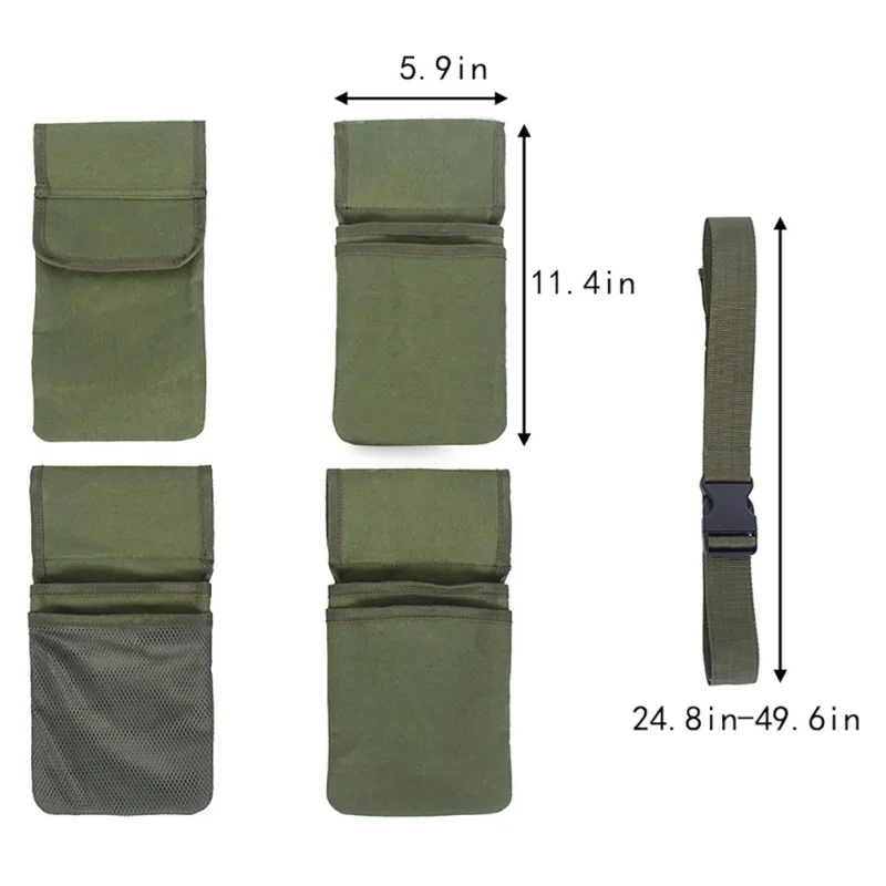 

Tool Set Storage Bag Outdoor Work Thicken Canvas Garden Organizer Multi Pocket Tote Garden BagTool Gardening Tool Bag Portable