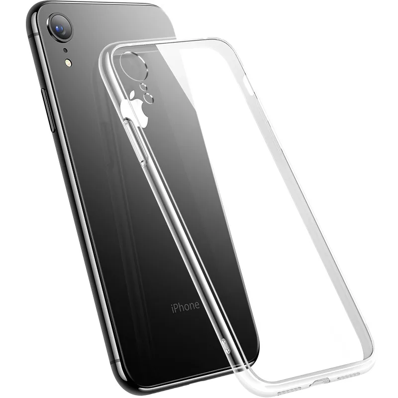 Transparent shockproof TPU Silica gel case For iPhone 11 Pro Max X XR XS MAX 7 8 PLUS 5 5s se 6 6S soft Clear Cover |