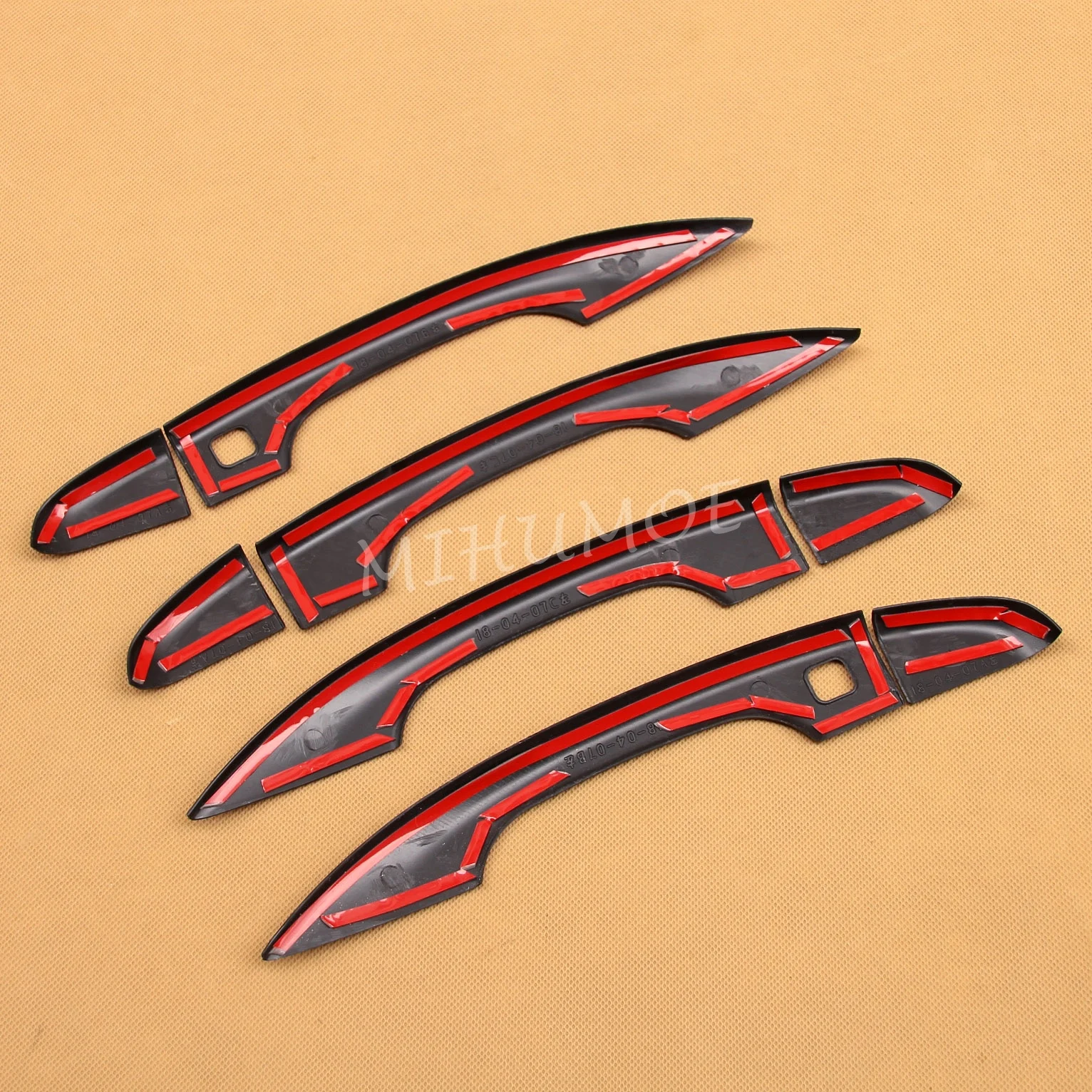 Крышка дверной ручки без ключа для 2018-2020 2021 Honda Accord 10Gen отделочные полосы из