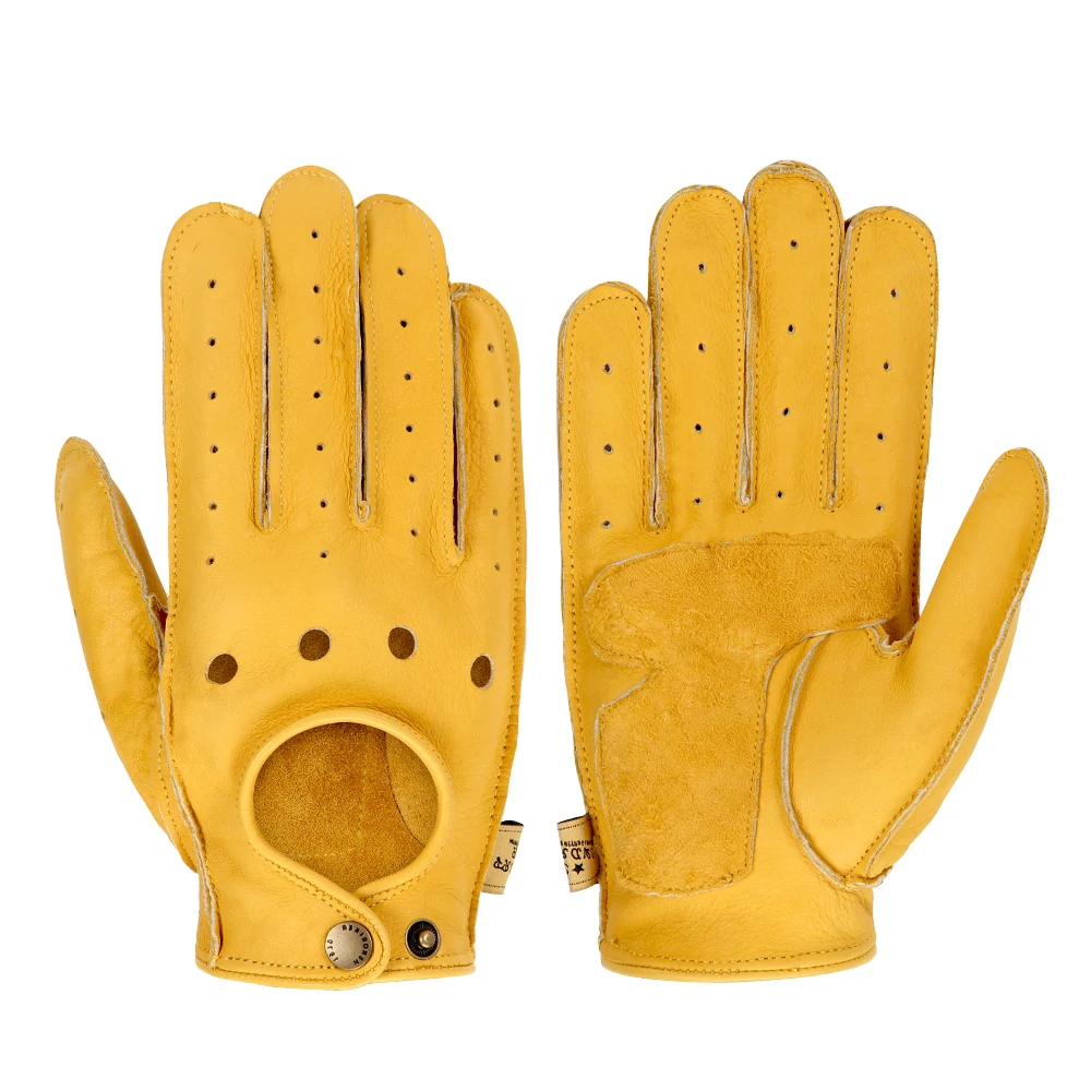 Мотоциклетные Перчатки Guantes Мужские дышащие мотоциклетные перчатки кожаные с