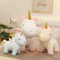 nice huggable nice kawaii unicorn plush toy fat doll cute animal stuffed soft pillow baby kids toys for girlfriend birthday gift