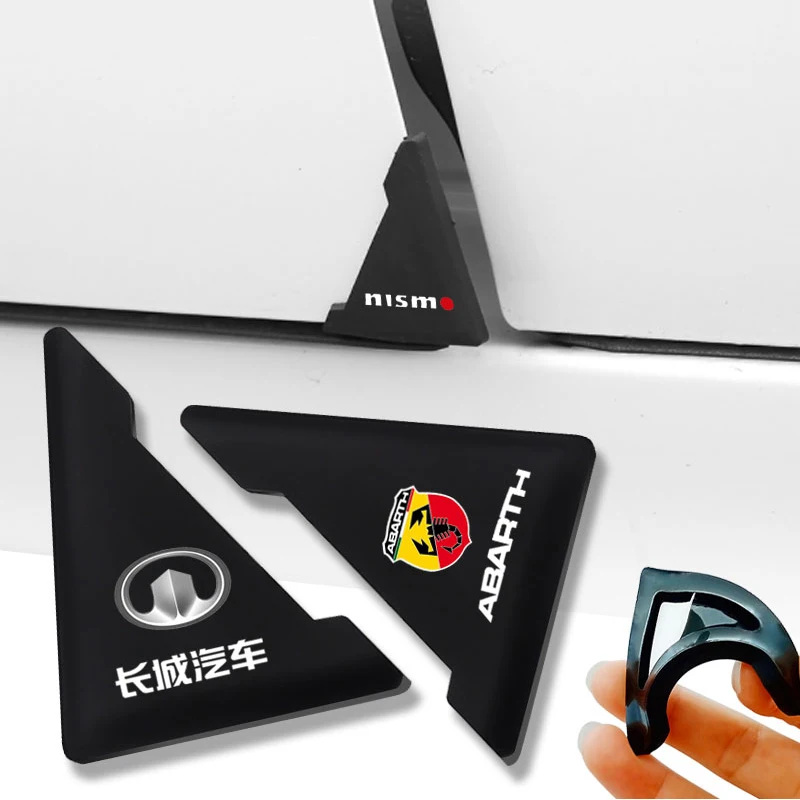 

2pcs Car Door Corner Anti-Scratch Sticker Auto Goods For Citroens C1 C3 C4 C5 C6 C-ELYSEE VTS Picasso Cross Cactus C4L DS3 DS5