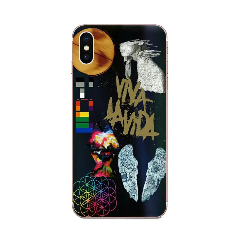 Мягкий силикагель для Samsung Galaxy A51 A71 A81 A90 5G A91 A01 S11 S11E S20 Plus ультра роскошный Coldplay Logo