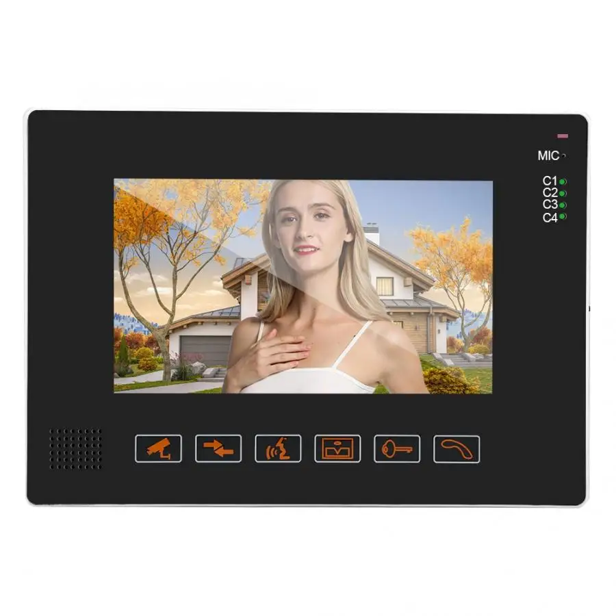 Умный кабель interphone дверной звонок видео телефон двери Система контроля доступа