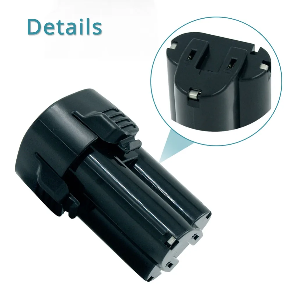 10,8 Вольт/12 В 2.0Ah литий-ионный аккумулятор для Makita 2000 мАч BL1013 BL1014 CL100DW CL100DZ CL102DZX LCT203W