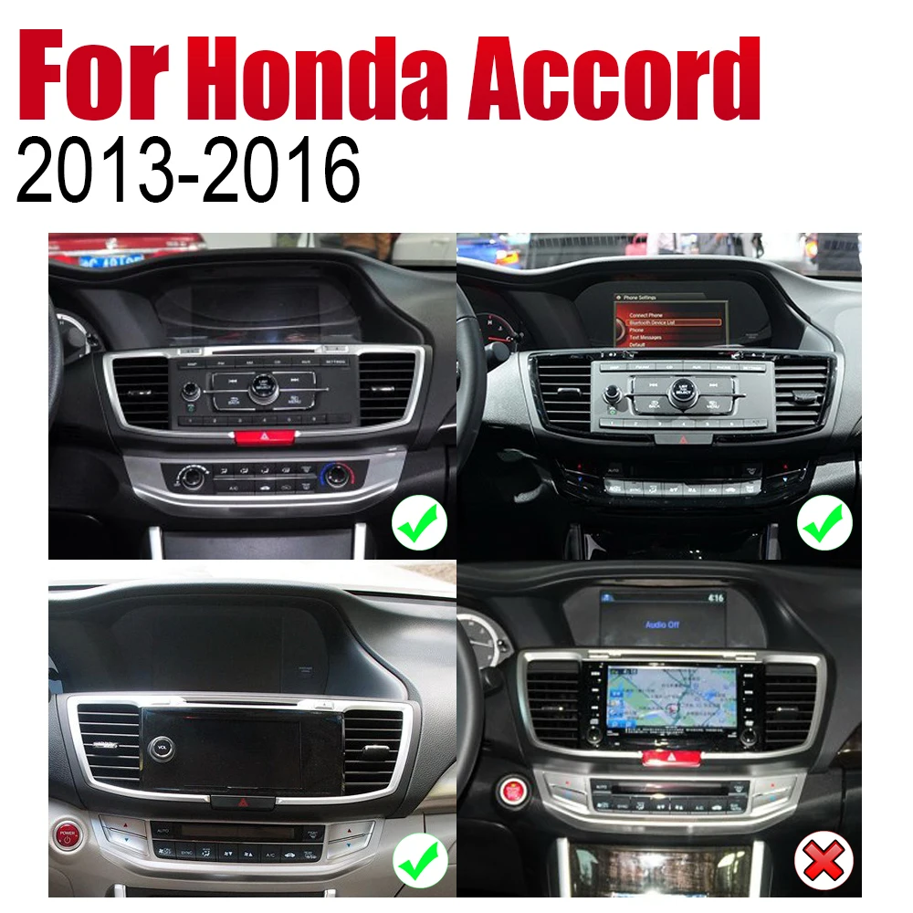 Автомагнитола 2 Din для Honda Accord 2013 ~ 2016 GPS Навигация BT Wifi карта мультимедийная
