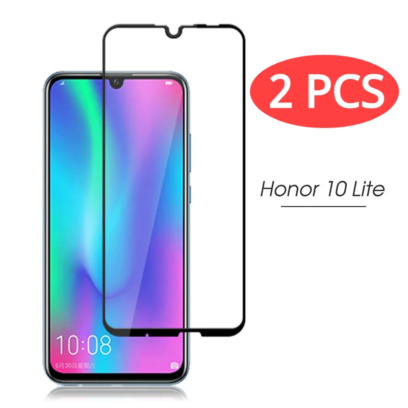 Закаленное стекло 9D для Huawei Honor 10/9/20/30 lite pro пленка с полным покрытием экрана 30i 20i 10i