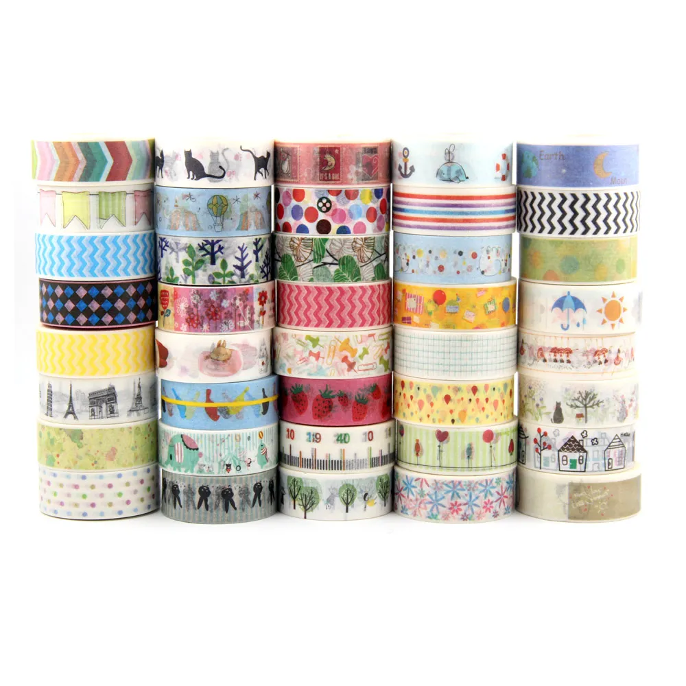 В продаже разные цвета 30 рулонов рандомная Цветочная бумага с лепестками