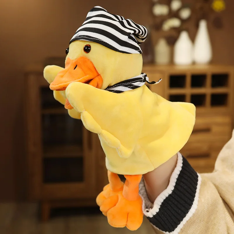 Nooer крокодил марионетка Творческий плюшевый костюм попугая Duck образовательные