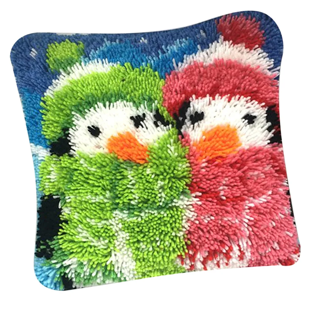 16X16 дюймов Рождественский крючок-защелка для вязания крючком набор игл DIY