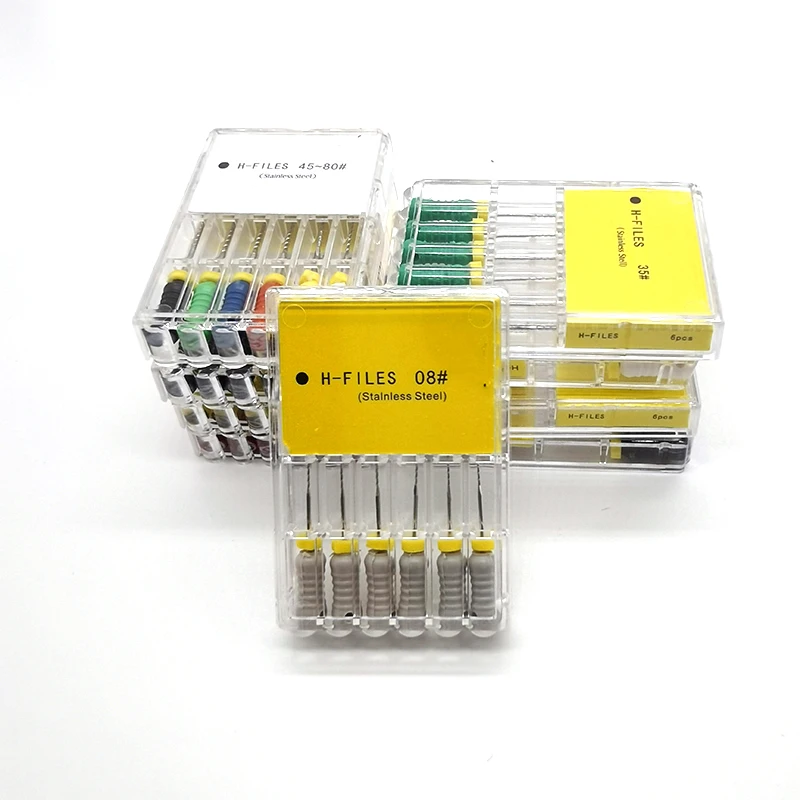 Стоматологические файлы для ручной терапии корневых каналов стоматологические