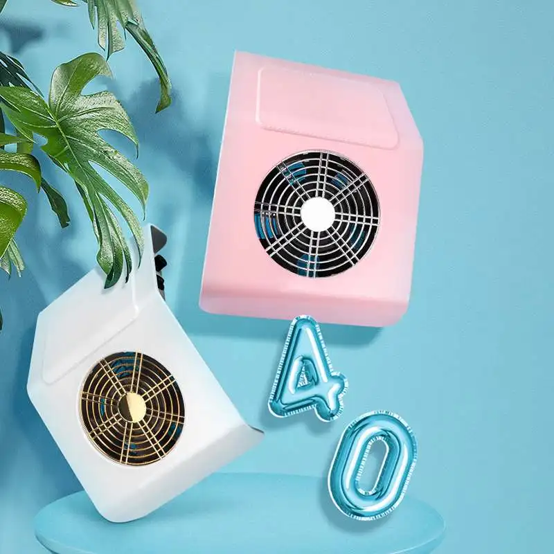 40 Вт ногтей пылесборник вентилятор сильный Мощность с 2 мешка для сбора пыли