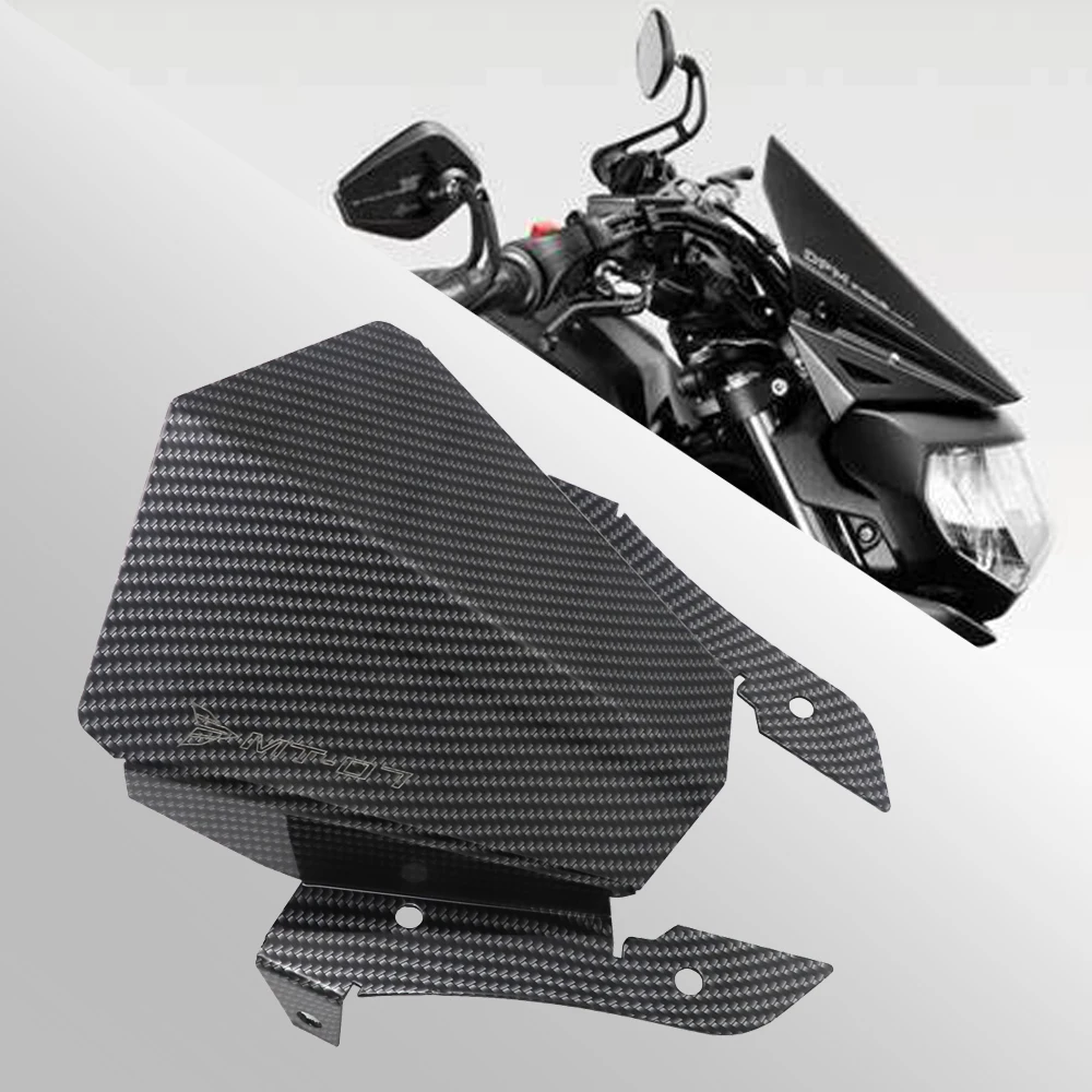 

New MT-07 MT 07 Motorcycle Aluminum Motorbike Windshield Windscreen For Yamaha MT07 2013 2014 2015 2016 2017