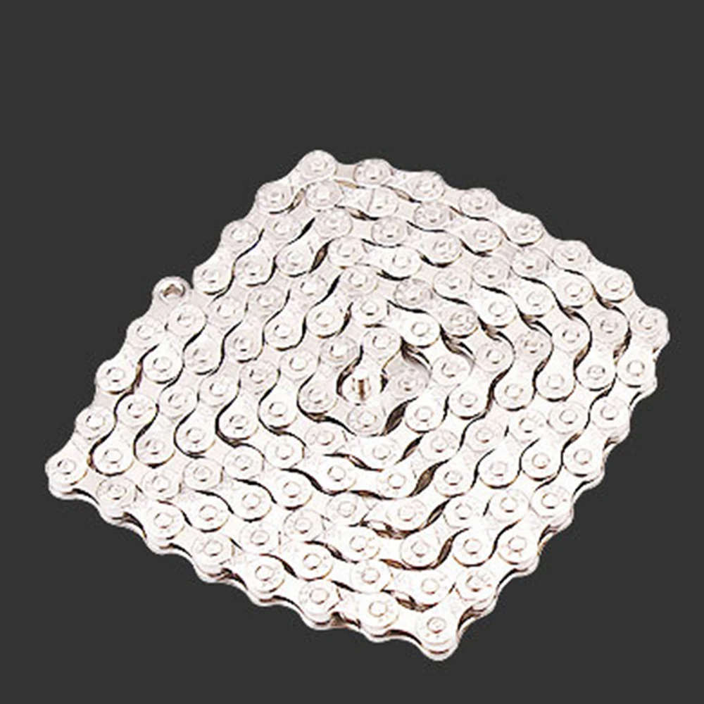 

Anti-rust Silver Electroplated 10/30 Speed Freewheel Shifting Chain MTB Mountain Road Bike Bicycle Parts