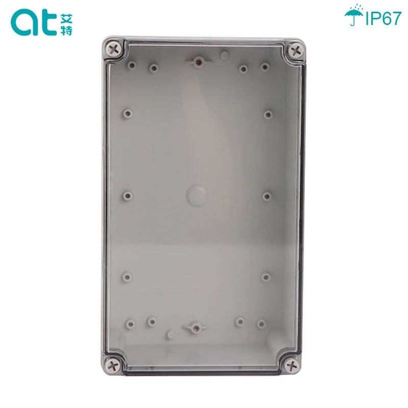 200*150*130 200*200*95 250*150*100MM Waterproof Plastic Junction Box transparent cover Enclosure Electronic Instrument Housing |
