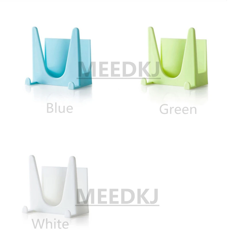 1PCS Wall housekeeper plastic kitchen pot shell cover oil tools stand Kitchen double-sided adhesive multi-purpose sponge storage | Дом и сад