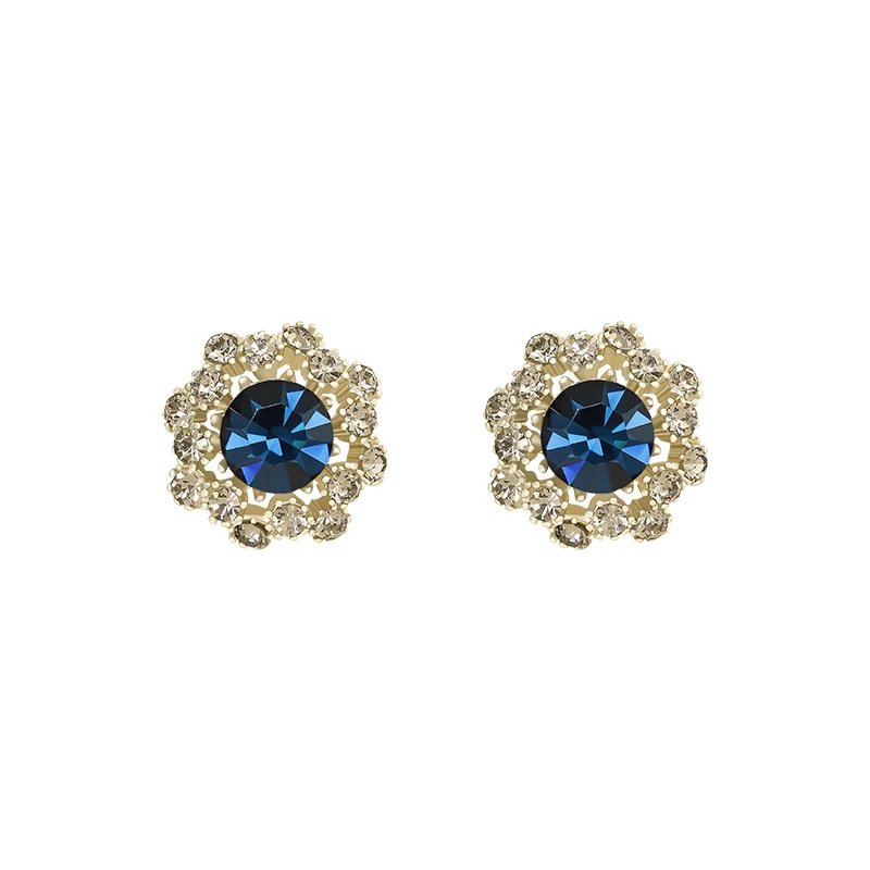 

Unusual Earrings French Romantic Retro Blue Earring For Woman Earrings 2020 Trend Jewelry Party Unusual Luxury Accessories