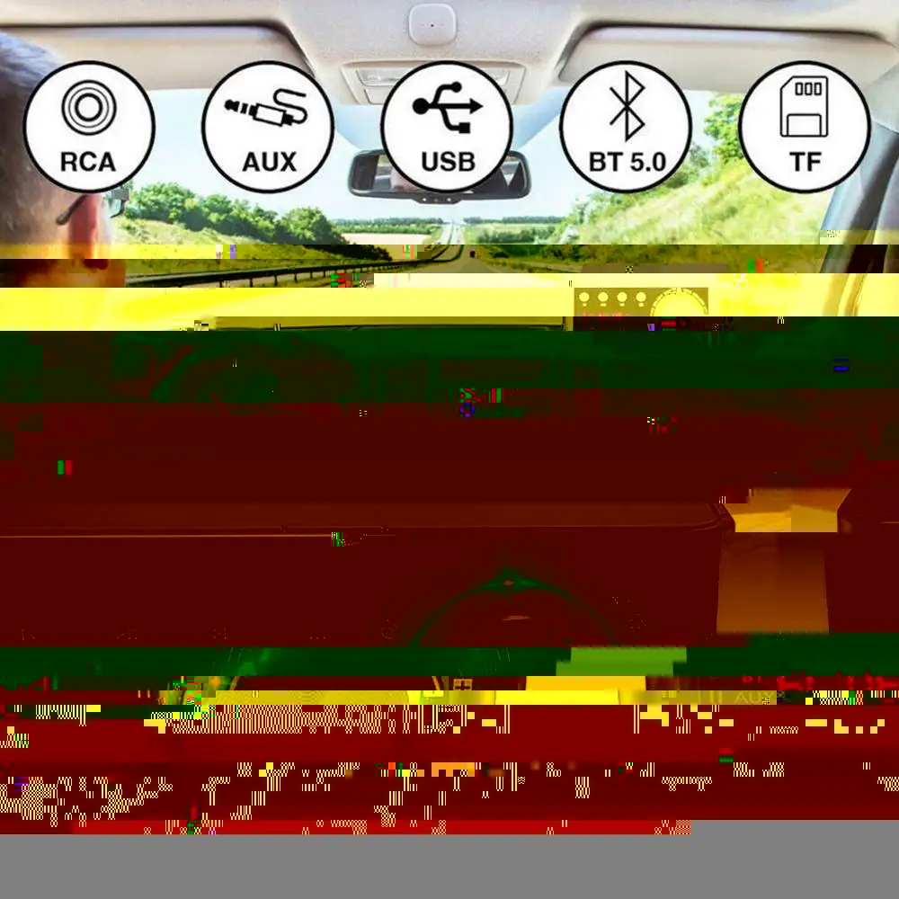 

Bluetooth 5,0 50WX2 USB DC9V-24V TF Amplificad V8Y0
