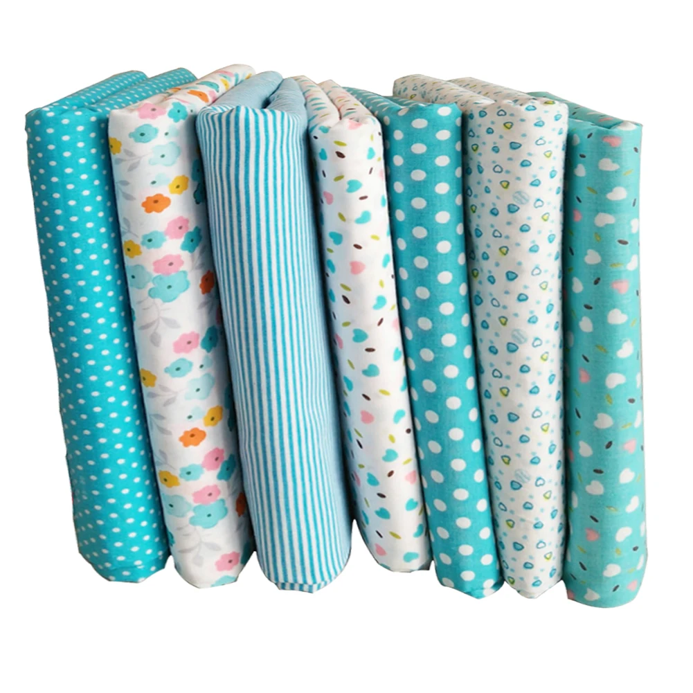 7 шт. хлопковая ткань с цветами для рукоделия Лоскутная Ткань шитья | Дом и сад