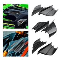 2pcs front durable universal motorcycle winglets aerodynamic wing air deflector accessories supplies for h2h2r all motorcycles