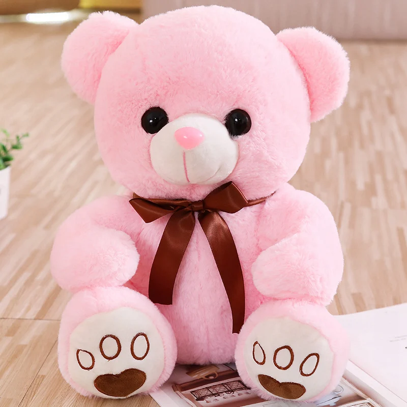 

High Quality Toy Cartoon Teddy Bear Plush Toys 35/50/65cm Stuffed Plush Animals Lovely Bear Doll Birthday Gift For Children