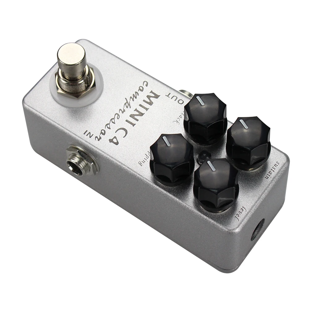 Мини-педаль для гитары Mosky C4 компрессор с эффектом обхода электрогитары - купить