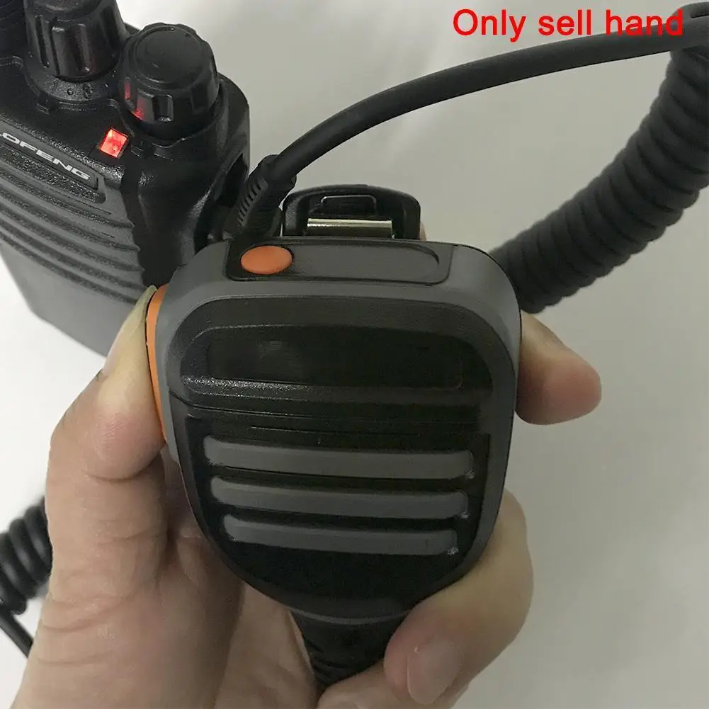 

Walkie-talkie Hand Station Hand Microphone Microphone Speaker Microphone For Two-way Radio Walkie-talkies Microphone Suitab F4X7