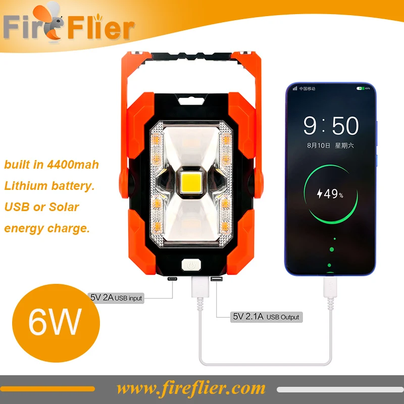 Простая в переноске Светодиодная лампа безопасности точечный светильник на