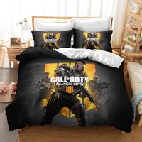 3d anime call to duty printed bedding set duvet covers pillowcases one piece comforter bedding sets bedclothes bed linen