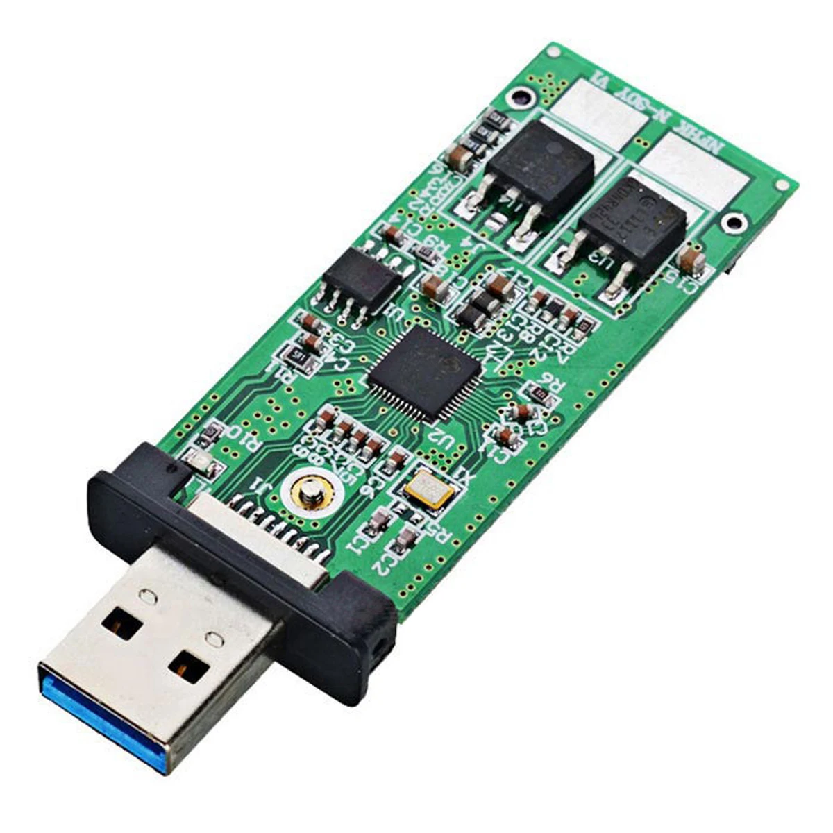 42 мм NGFF M2 SSD для USB 3 0 внешний PCBA Conveter адаптер карты памяти флэш диски Тип с черный