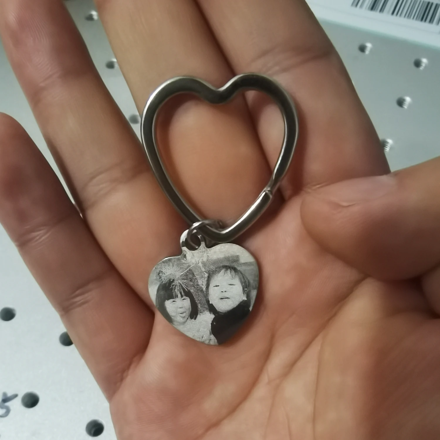 Брелки для ключей из нержавеющей стали с гравировкой фото и текстом 2022 |