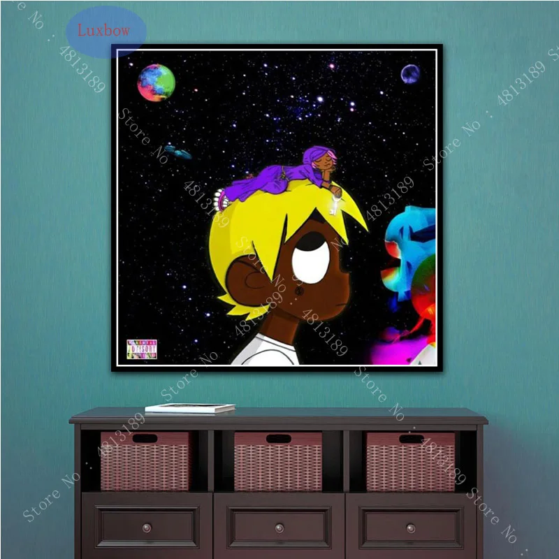 Lil Uzi Vert LUV vs The World 2 Rage художественный музыкальный альбом Звездные Плакаты