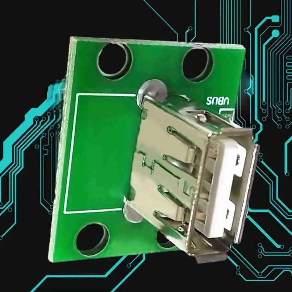 

Vertical Usb Female With Pcb Board Data Cable Mm Connector Adapter Pcb A Adapter 2.54 Converter Usb2.0 Female Female G2f8