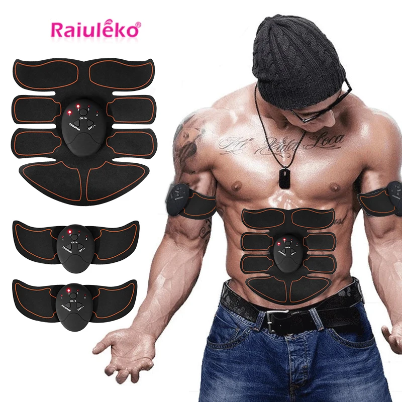 

EMS Abdominal Muscle Stimulator Massager Hip Muscle Trainer Fitness Buttocks Arm Abdomen Trainer Losing Weight Lifting Massager