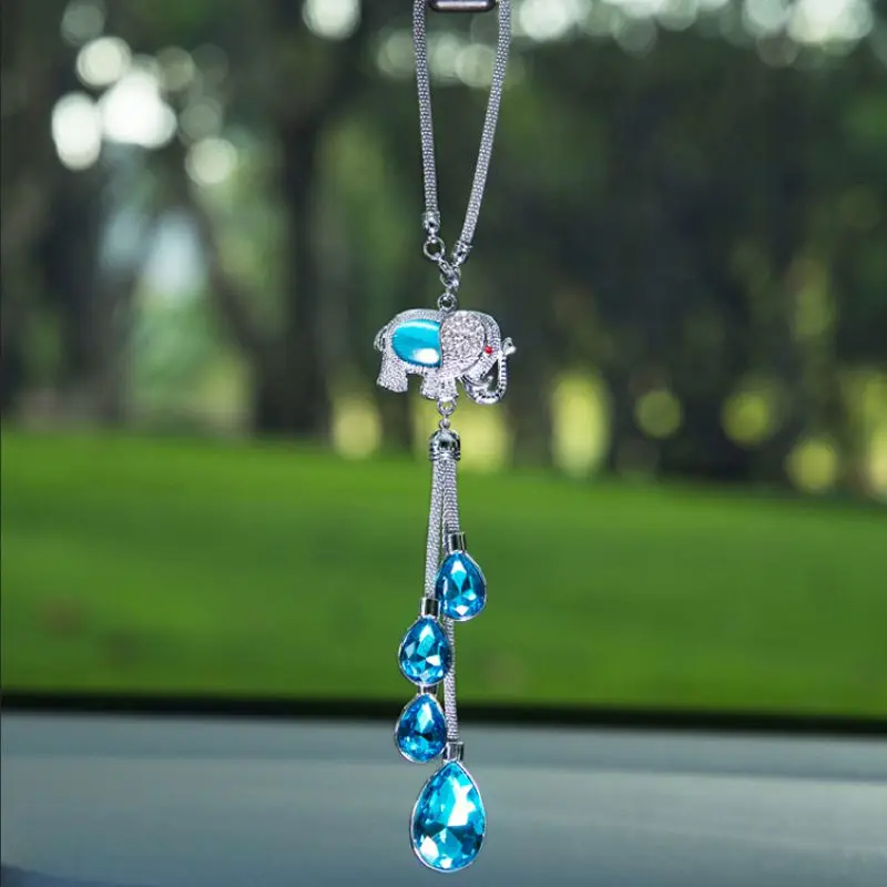 Подвеска для автомобиля украшения Кристальный лебедь концентрические круги