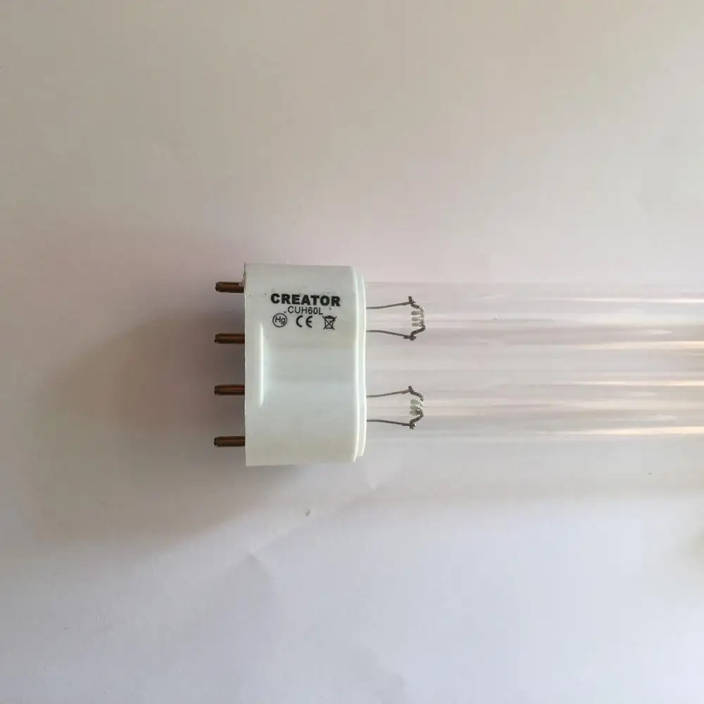 GUH60L 2G11 13000H UVC 18 Вт 24 36 60 4 контактный УФ лампы бактерицидные УФ|Ультрафиолетовые