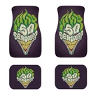 Коврик для ног в стиле аниме JUN TENG, 4 шт., неопреновый Противоскользящий материал, для спортивных автомобилей Audi A4, A5, A6, C5, Volkswagen