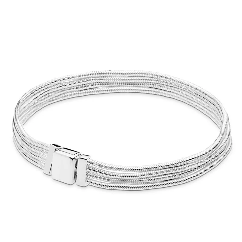 Модный Оригинальный браслет регулируемый цепи безопасности сделай сам из бусин