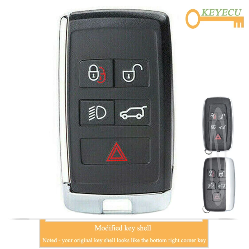 KEYECU модифицированный смарт пульт дистанционного управления автомобильный ключ