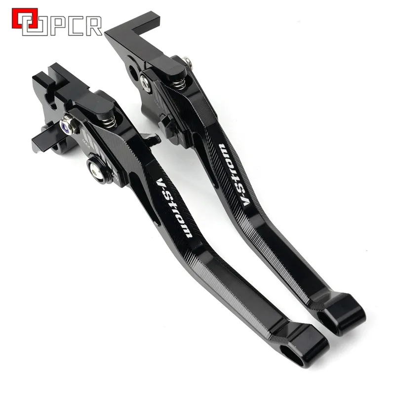 

Motorcycle Short levers For SUZUKI V-STROM 1000 VSTROM 1000 DL1000 2002-2020 2017 2018 2019 CNC Adjustable Brake Clutch Levers