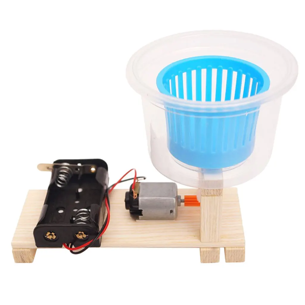 

1Pcs Wooden Scientific Experiment DIY Dryer Toy STEM Experiment Toys Model For Preschool Kids