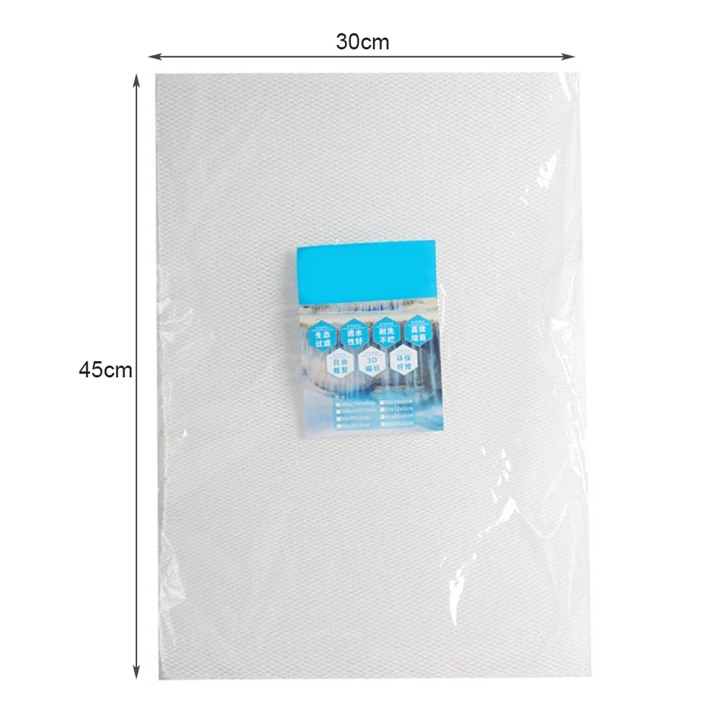 

Washable Soft Aquarium Biochemical Cotton Sponge Filter Fish Tank Accessory Tank Aquarium Cotton Biochemical Decoration Cotton