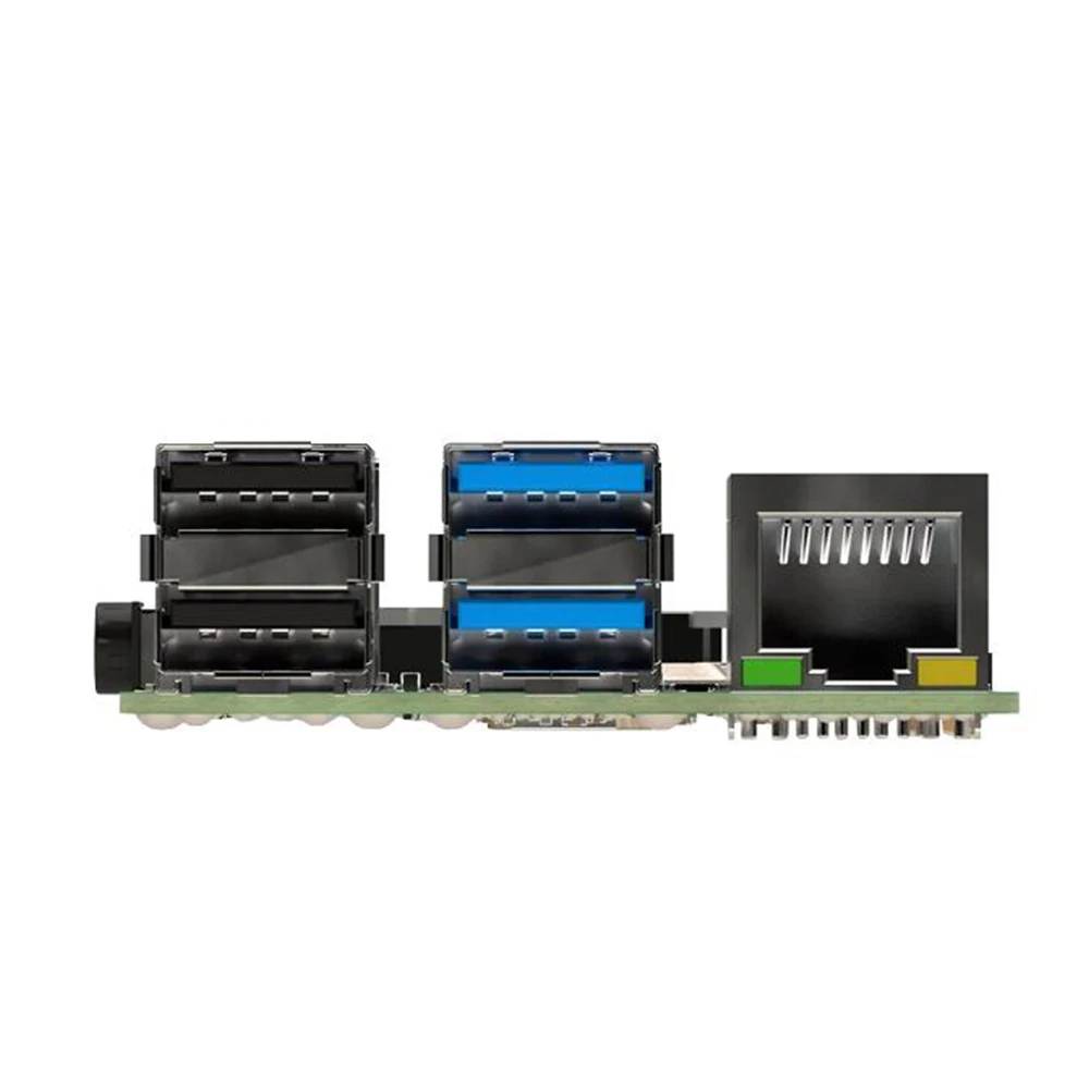 Raspberry Pi 4 Модель B с 4 Гб/1 ГБ/2 ГБ ОЗУ BCM2711 четырехъядерный процессор Cortex-A72 ARM v8 1,5 ГГц Поддержка 2,4/5,0 ГГц