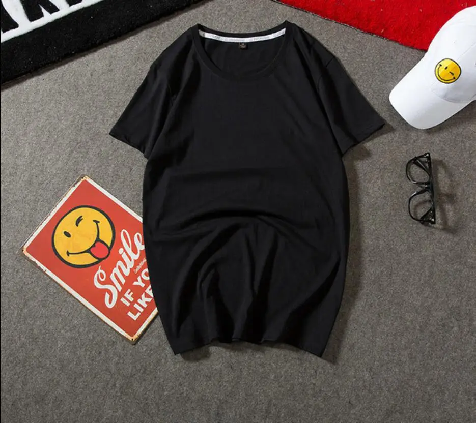 

2019 New Style TS95 Mens Summer Bodybuilding Cotton Short Sleeve T Shirt Fitness Male Casual Fashion Tees Tops Clothing