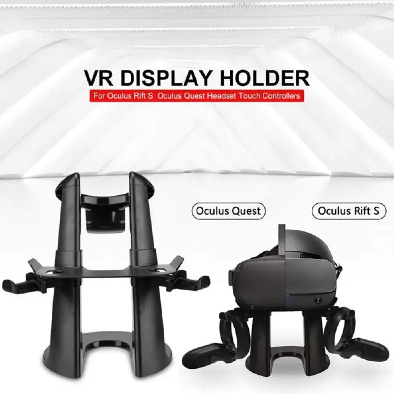 

Oculus Quest 2 - Vr Stand Headphone Display Stand Holder Station For Oculus Quest Headphones, Pressure Controllers Accessories