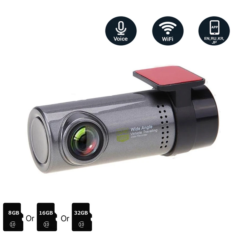 TOSPRA Высокое разрешение 1080P Dashcam видеорегистратор для вождения приложение